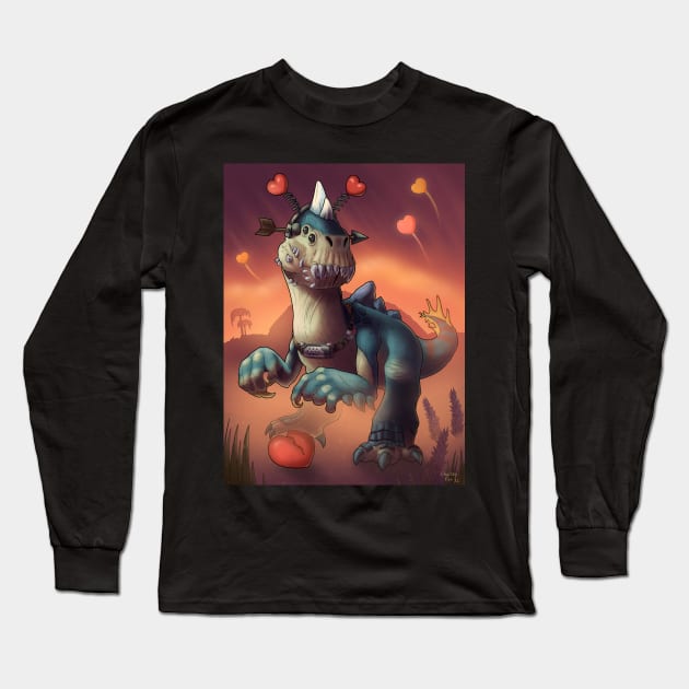 Broken Hearts Maurice Long Sleeve T-Shirt by CharleyFox